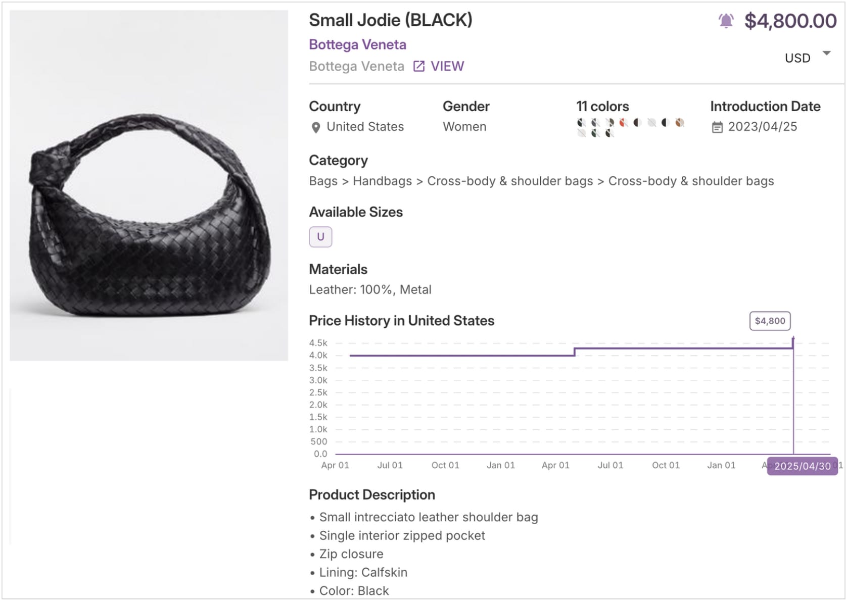 Bottega Veneta Jodie bag